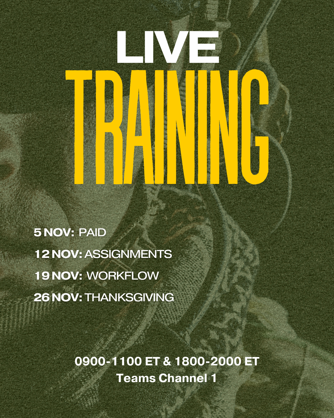 Drive The Change Training